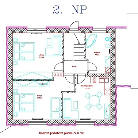 Apartman Znojmo דירה *