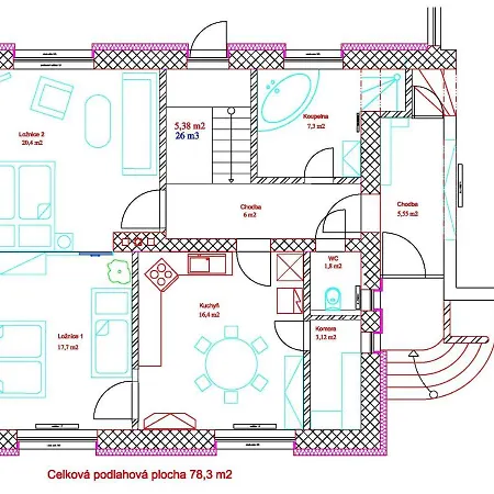 Apartman Znojmo זנוימו
